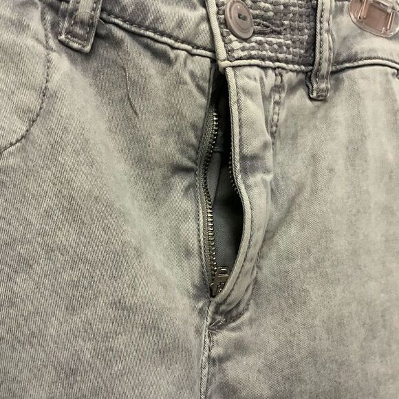 Chino by Anthropologie Women’s 28 Relaxed Gray Mom Style Shorts Stretch - Picture 5 of 12